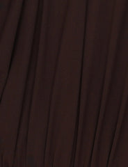 Evanna Mini Dress - Brown : Chocolate