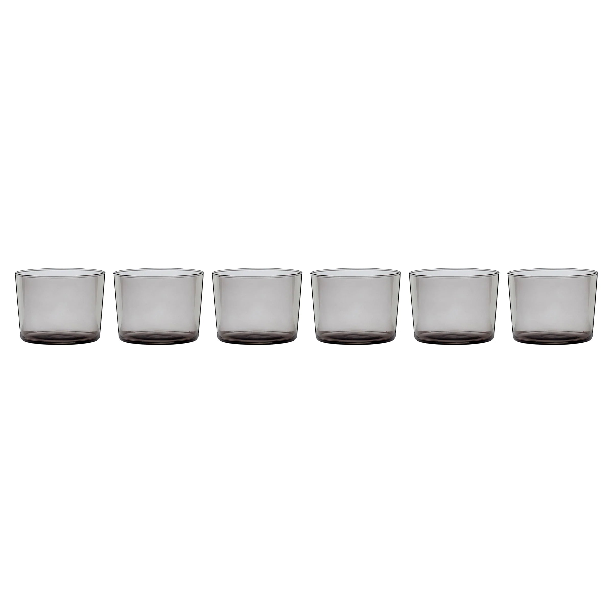 Stackables Smoke Short Glasses, Set of 6