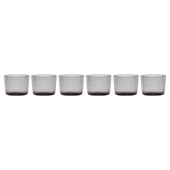 Stackables Smoke Short Glasses, Set of 6