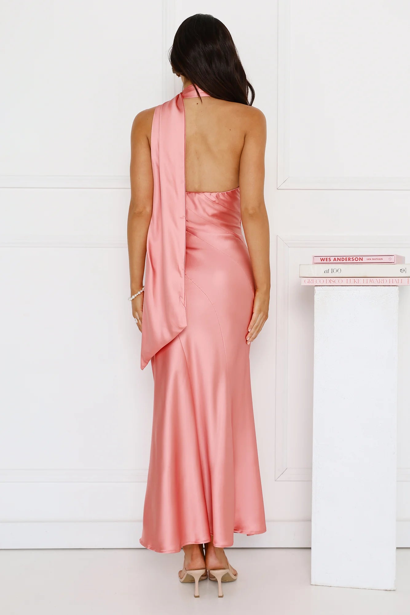 Kissed By Moonlight Satin Maxi Dress