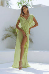 Drape Loose Cover-Up Maxi Dress