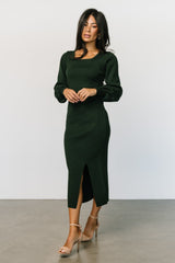 Kori Sweater Dress | Emerald